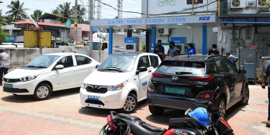 KSEB's first electric vehicle charging station set up in Thiruvananthapuram