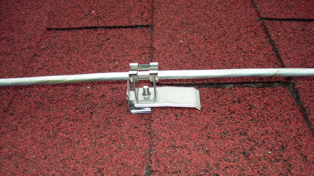 Roof Conductor Holders with Clamping Device for Roof Surfaces